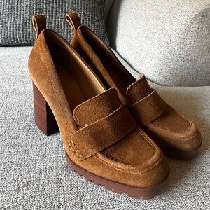 Crown Vintage Brown Heeled Boots